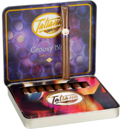 Tatiana Mini Tins 3.5x26 Groovy Blue
